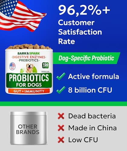 BARK&SPARK daily-dose chew demonstrates a convenient routine for gut balance and immunity.