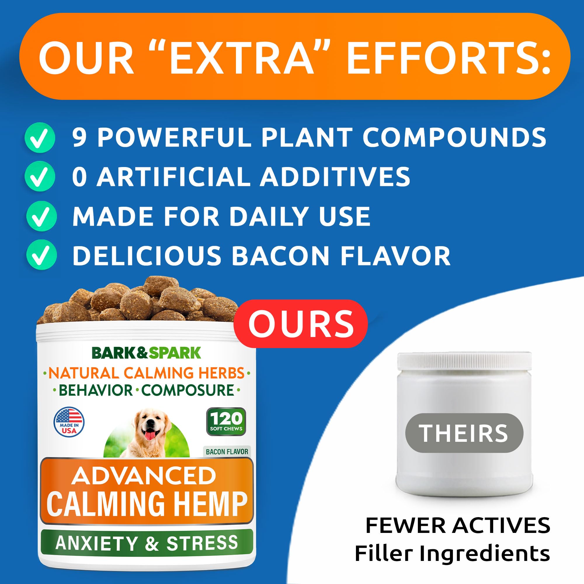 BARK&SPARK Puppy-friendly soft chews support gentle eating for all sizes.