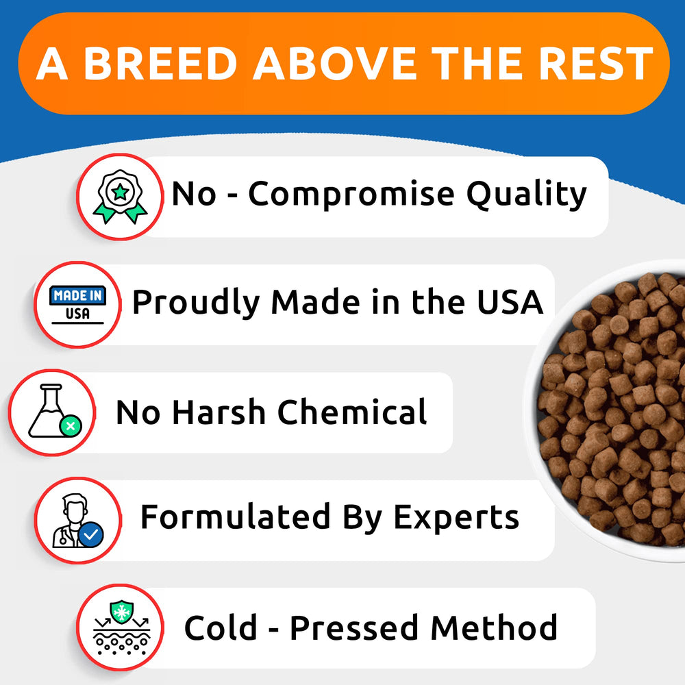 BARK&SPARK USA-made ingredients label emphasizes quality and safety.