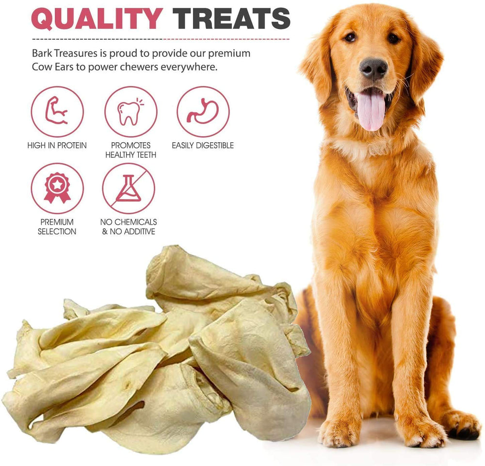 Bark Treasures oven-baked process photo emphasizes safe, tasty chew with natural flavors.