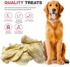 Bark Treasures oven-baked process photo emphasizes safe, tasty chew with natural flavors.