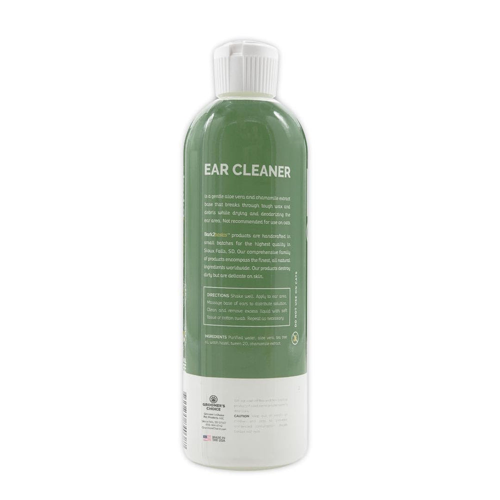 Bark2Basics aloe vera chamomile base highlights soothing cleansing without irritation.