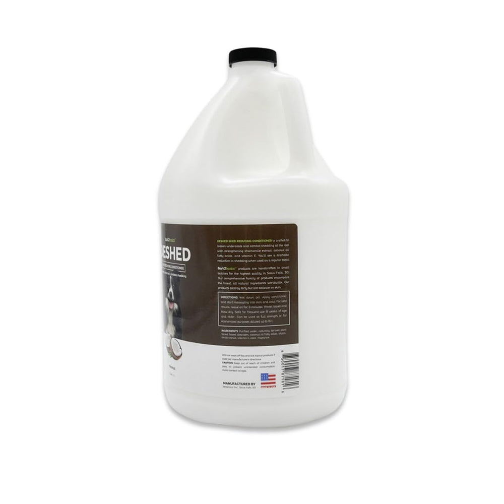 Bark2Basics DeShedding coat-moisture demonstrates deep conditioning.