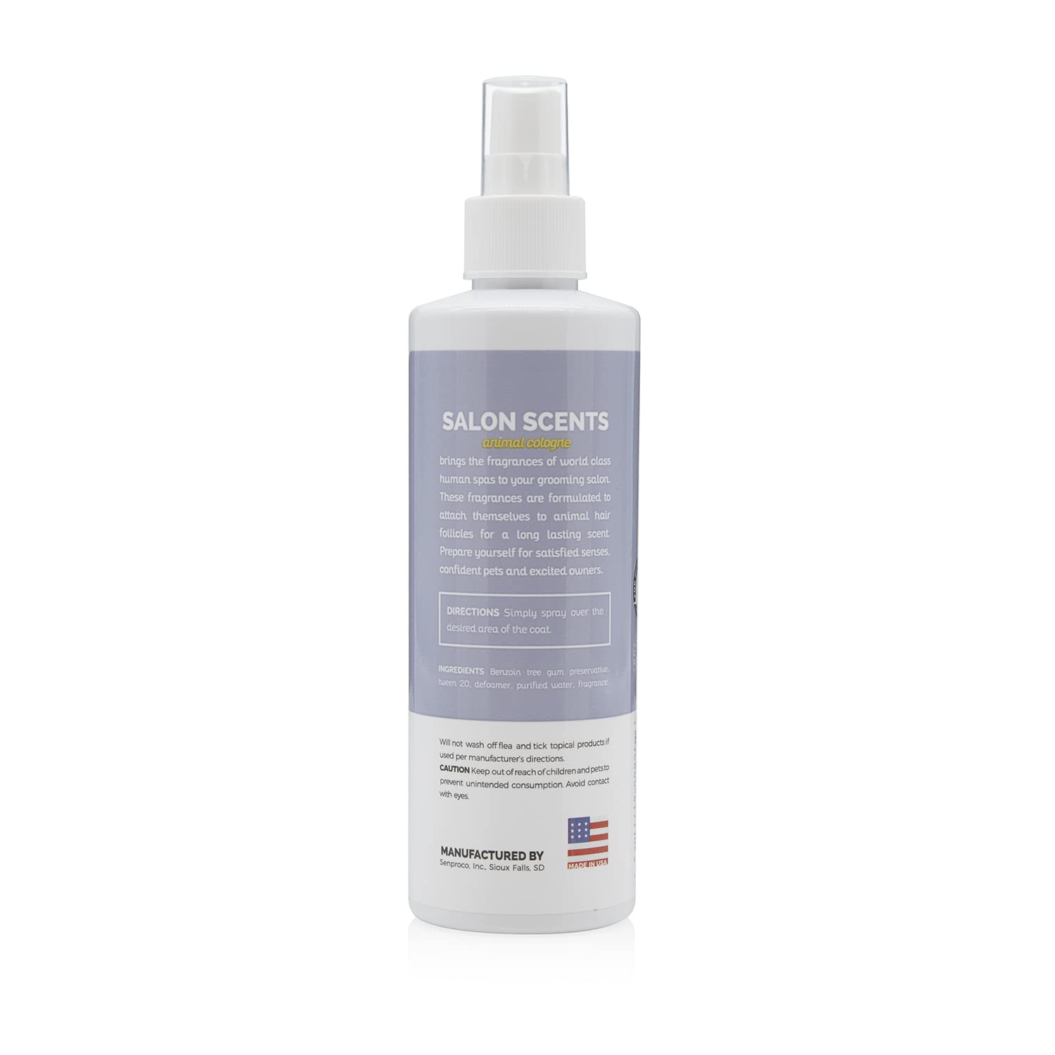 Bark2Basics dog-coat-application shows easy coat spray on pets.