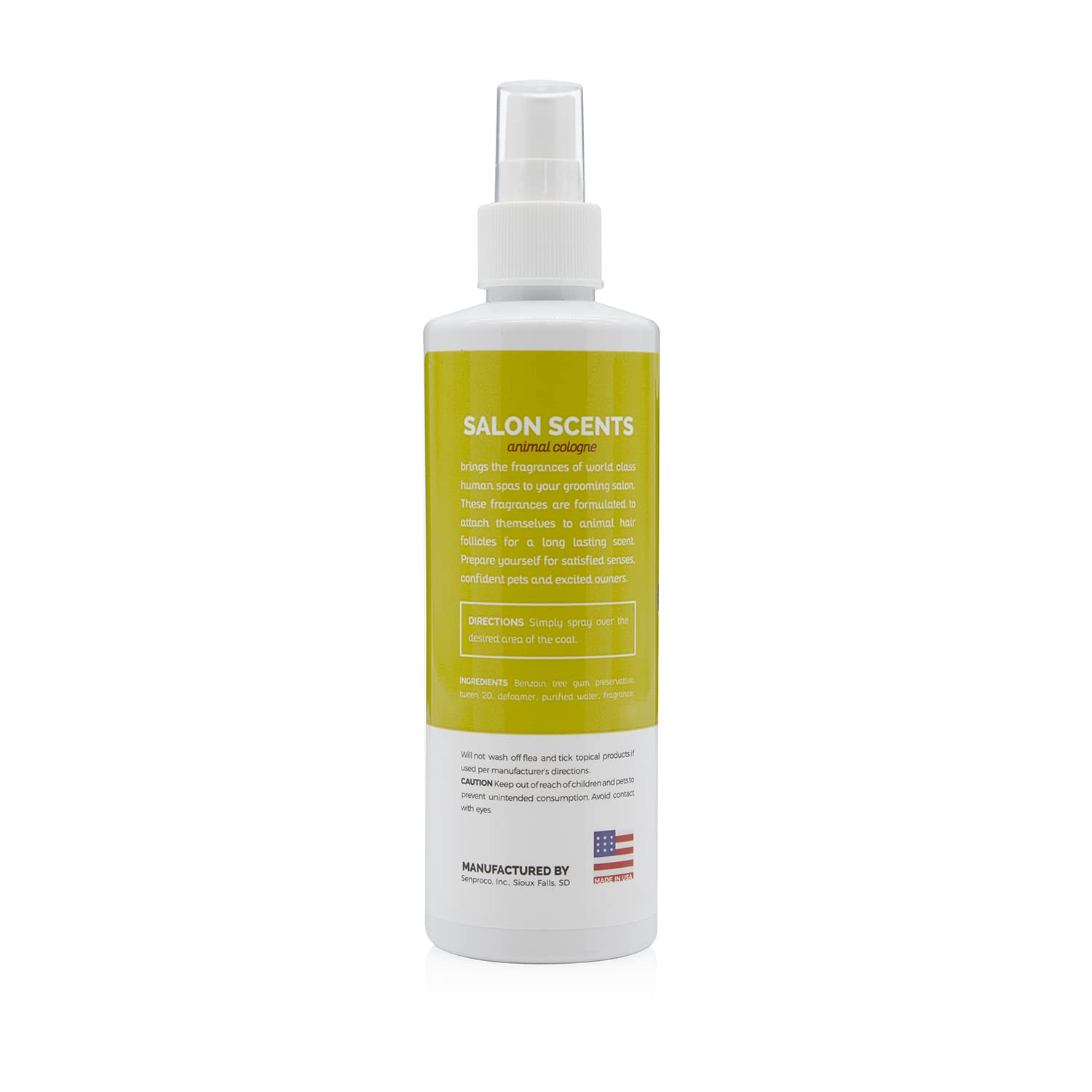 Bark2Basics Salon Scents Passion Fruit scent enhances post-bath freshness.