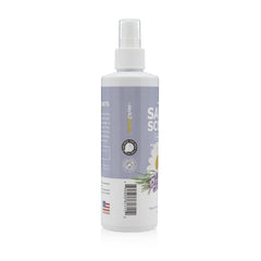 Bark2Basics spray-action demonstrates quick freshen up after bath time.