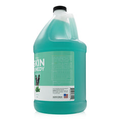 Bark2Basics Skin Remedy lather closeup shows rich cleansing and coat shine.