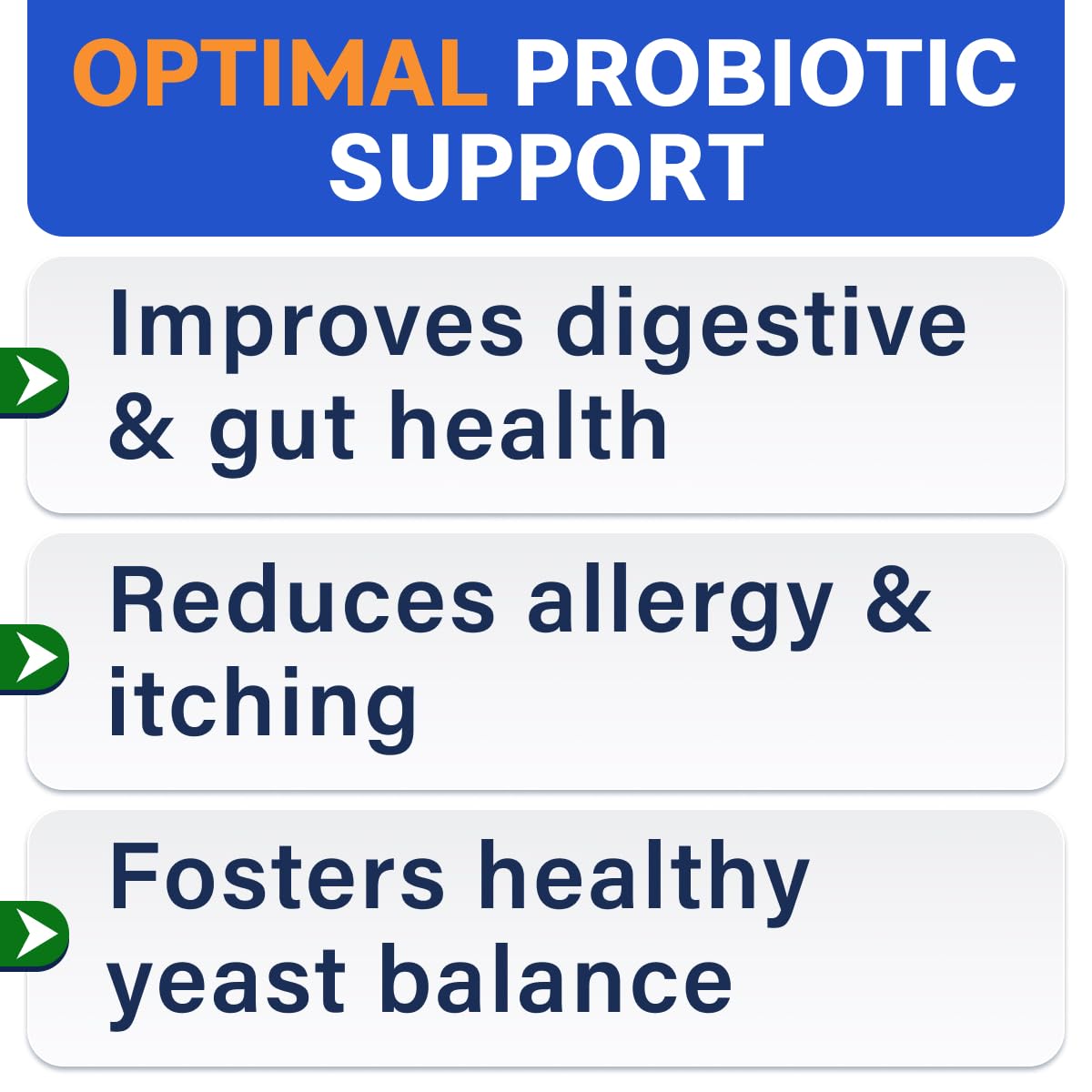 BARK&SPARK gut health chews in daily-use pouch support balanced digestion.