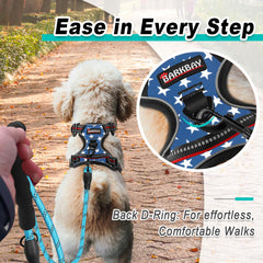 BARKBAY Adjustable-strap design ensures a secure, customizable fit.