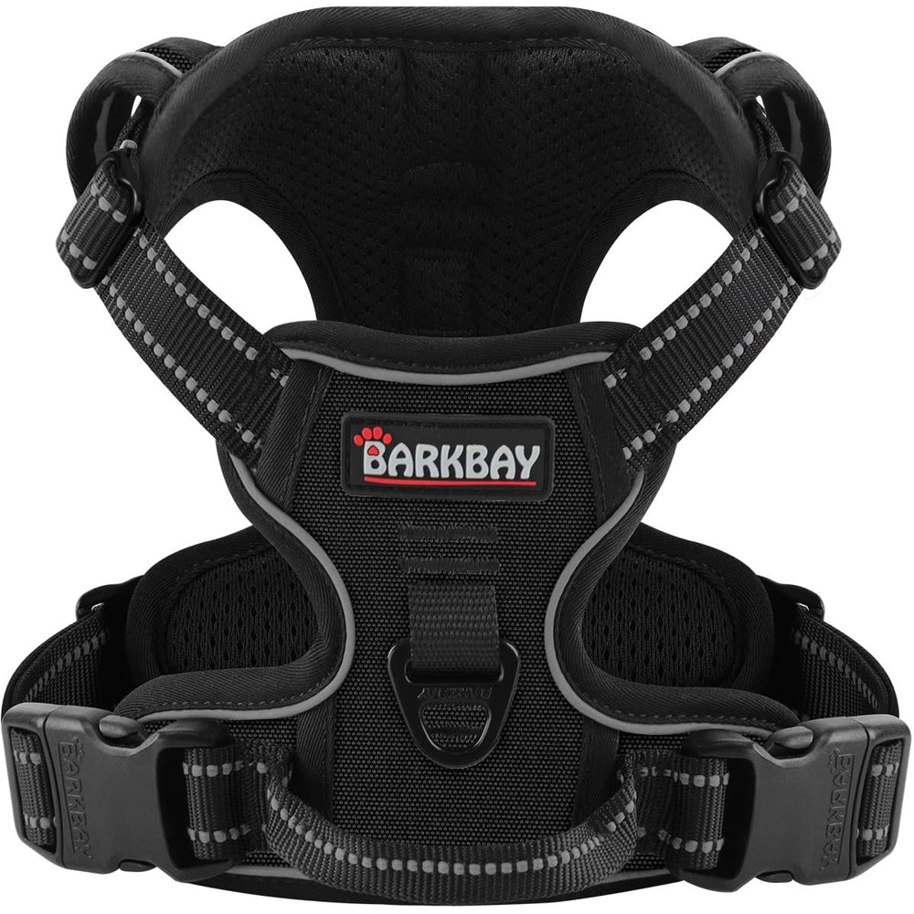 BARKBAY dog harness with no-pull front attachment guides your dog softly during walks.