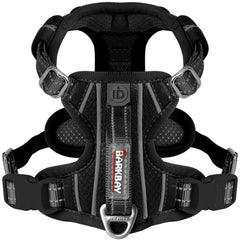 BARKBAY No-Pull Harness front view shows lightweight nylon for comfort.