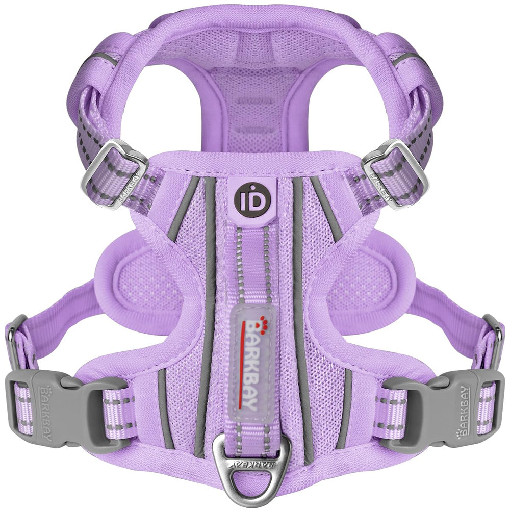 BARKBAY dog harness No Pull front view demonstrates durable build and gentle control