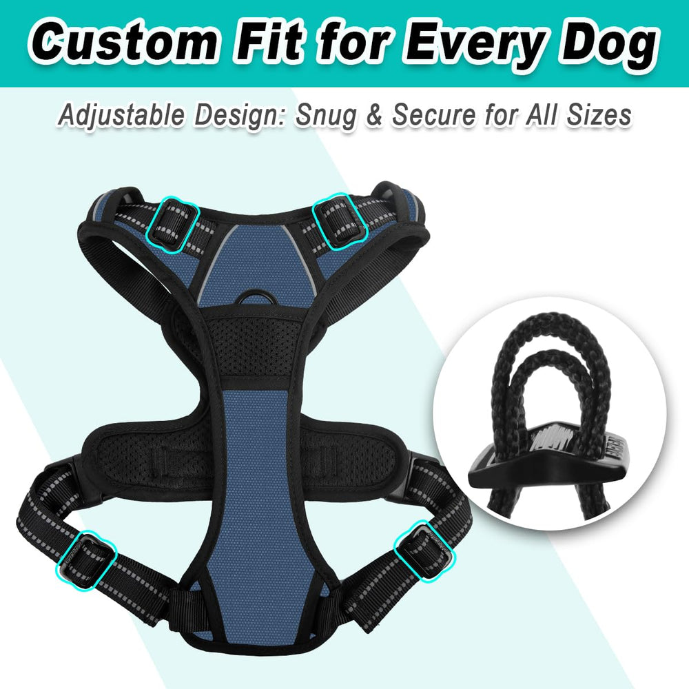 BARKBAY heavy-duty outdoor dog harness designed for rugged use