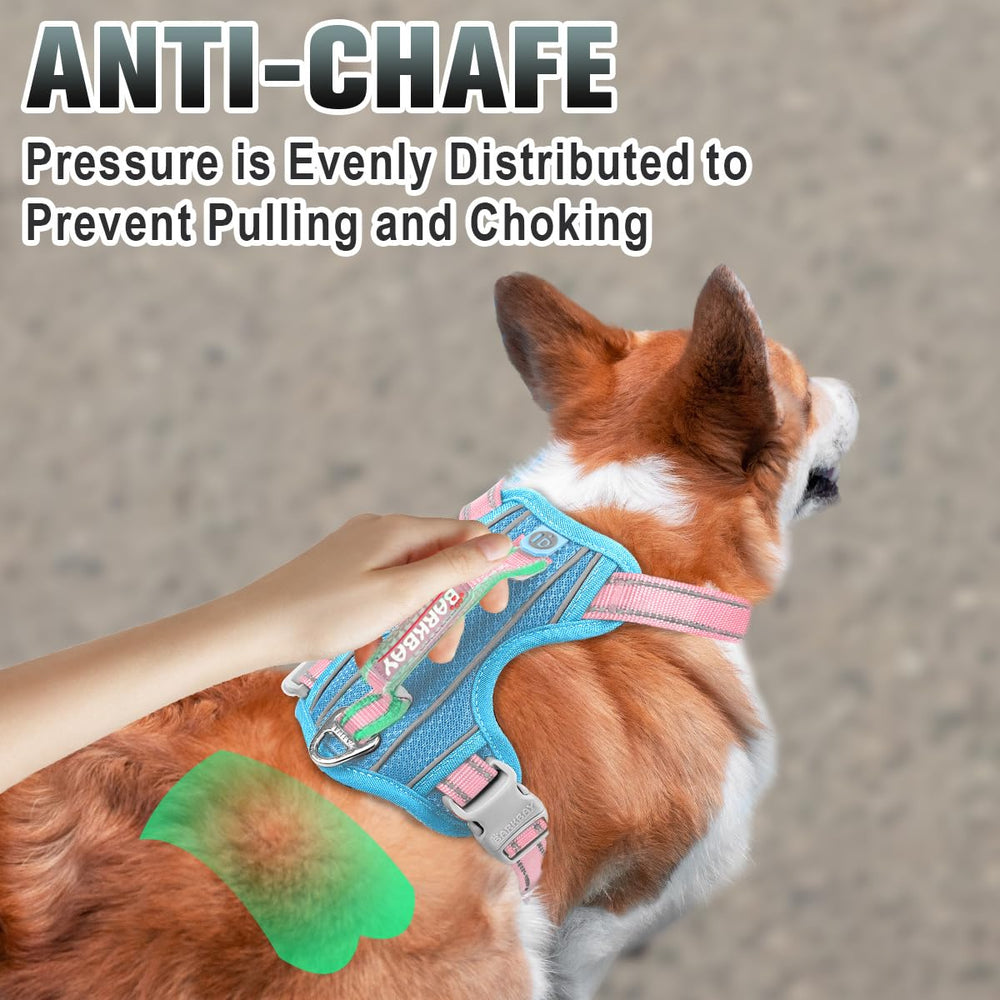 BARKBAY Front halt ring aids gentle corrections during walks