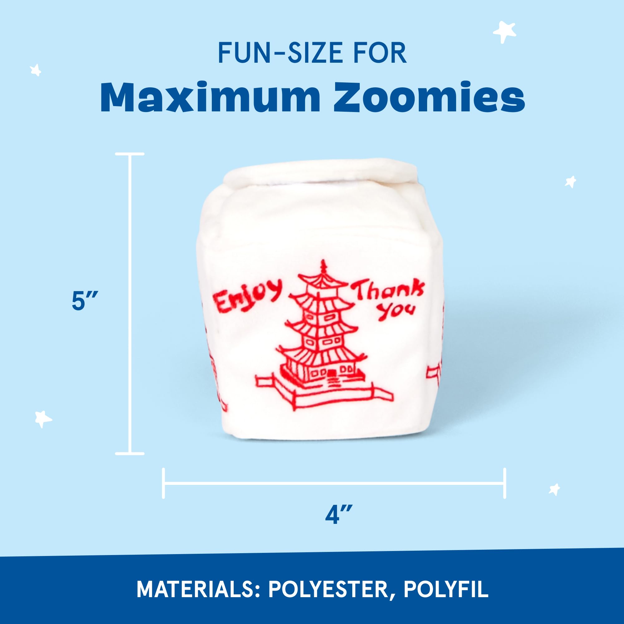BarkBox 2in1 squeaky ball inside demonstrates engaging sounds for interaction.