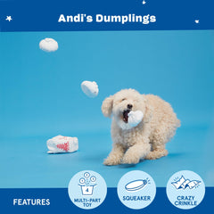 BarkBox 2in1 textured material close-up highlighting grip and sensory appeal.