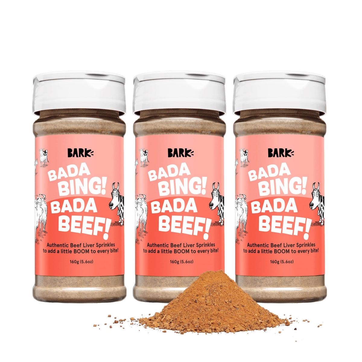 Barkbox Beef Topper bottle pour shows quick, mess-free meal enhancement for dogs.