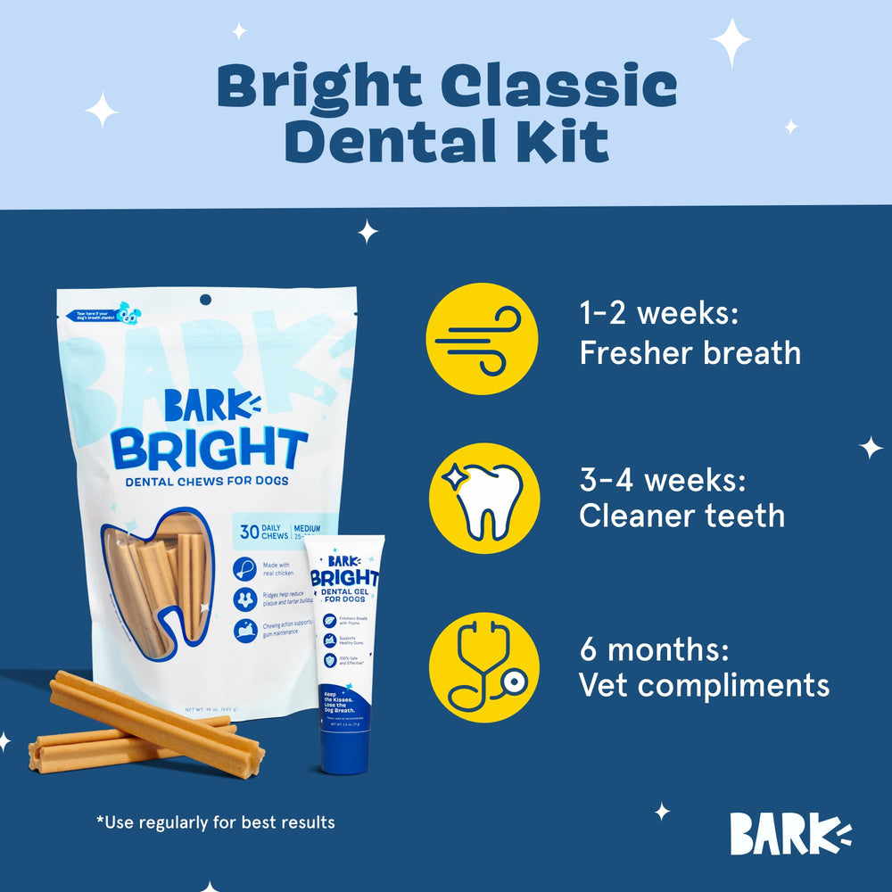 BarkBox Bright gum massage ridges gently massage gums and reach crevices