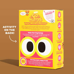 Golosinas Go Nutty, Barkbox, textura suave para estómagos sensibles.