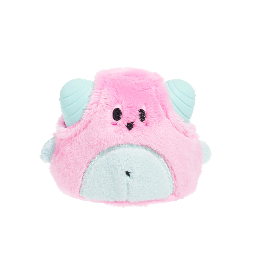 BarkBox Lover Beast plush cover showing durable shredding play benefits