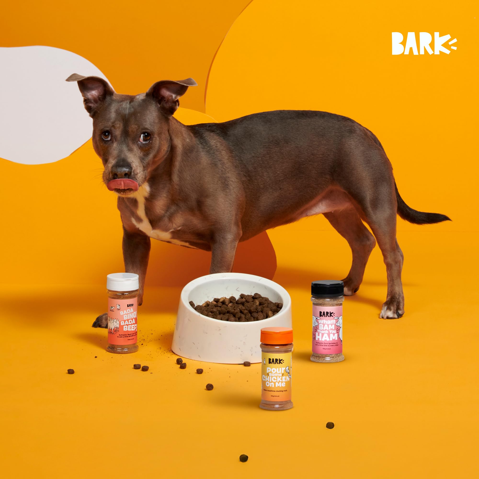 Barkbox topper puppy and adult friendly meal enhancement.