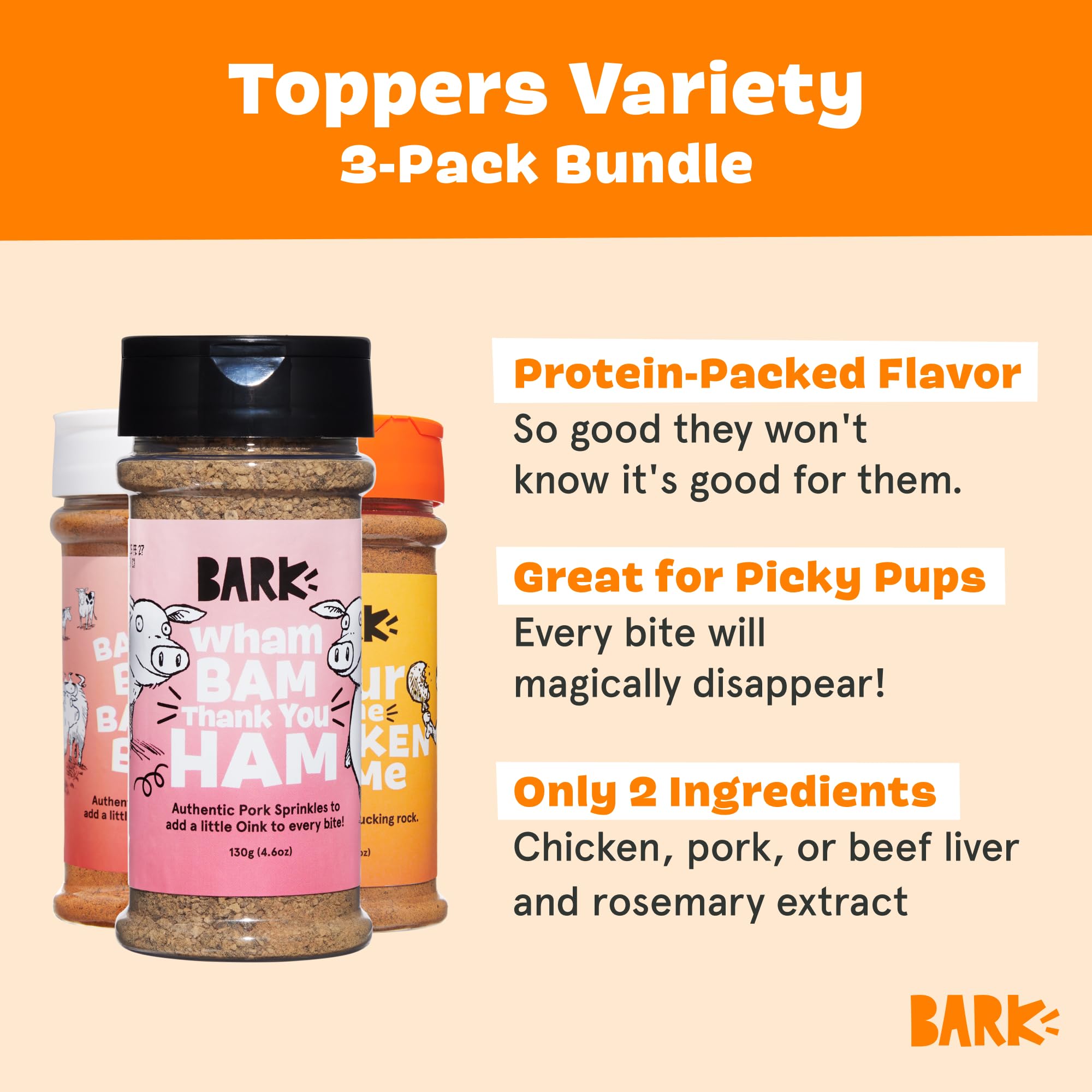 Barkbox topper rosemary aroma elevates mealtime scent.