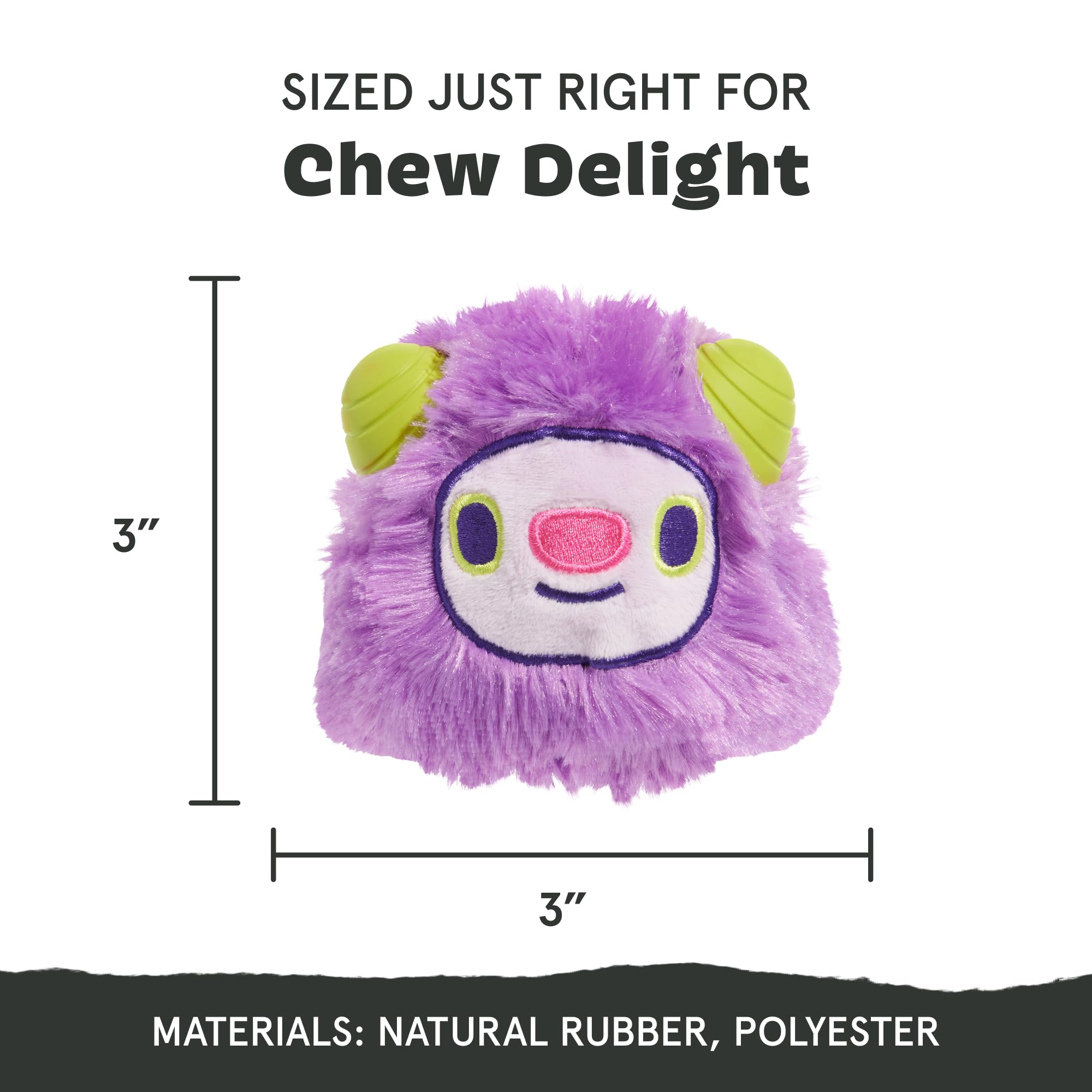 BarkBox Torbert Troll toy with wacky bounce for lively fetch.