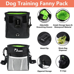 BARKIE silicone treat pouch keeps treats clean and accessible during walks.