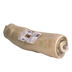 Barking Buddha beef cheek rolls size 10-12 inches for large dogs.