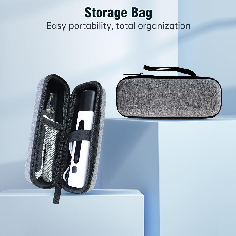 Barkitty complete professional kit including grinder, clipper, file, diamond head, and sponges.