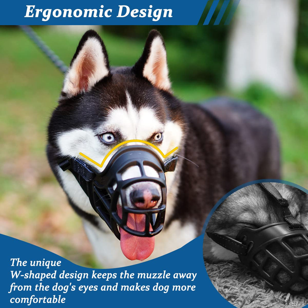 BARKLESS dog-muzzle-measurement-guide helps ensure a proper, comfortable fit for your dog.