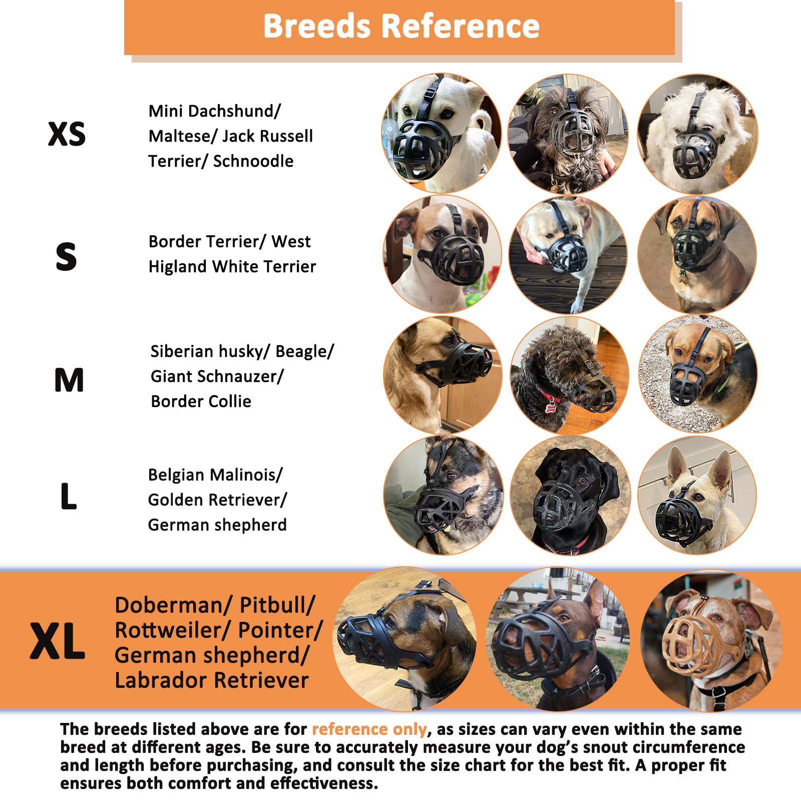 BARKLESS XL adjustable straps provide quick, secure fit for various head shapes.