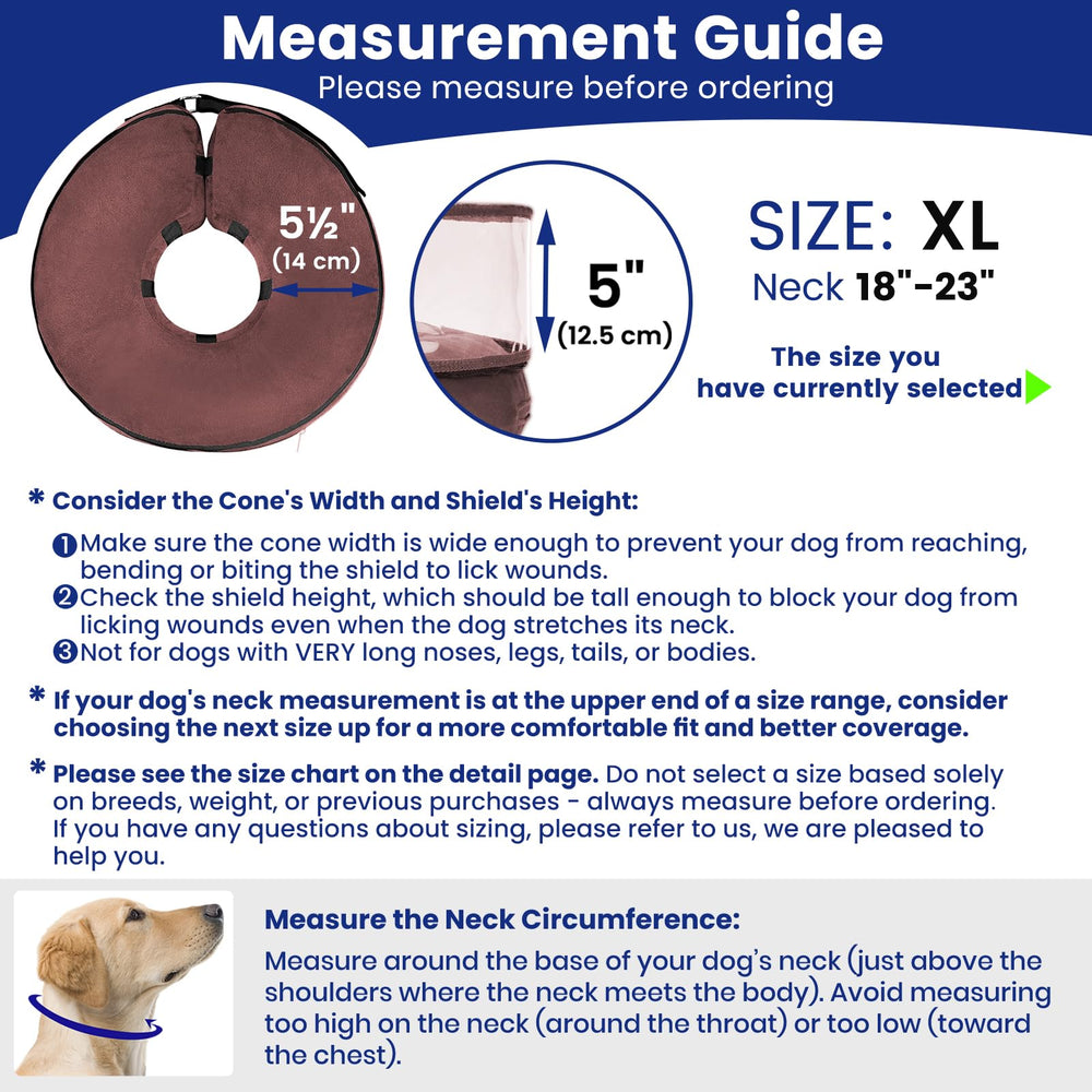 BARKLESS donut collar inflation valve detail enables easy, secure inflation.