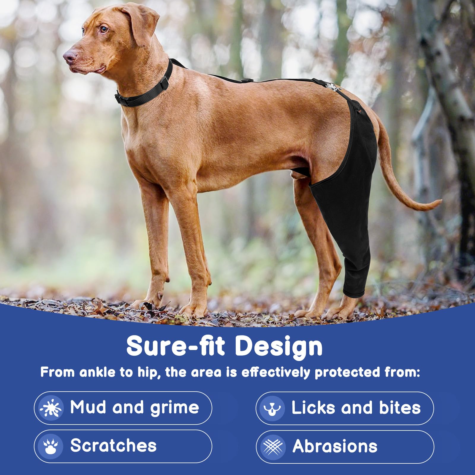 BARKLESS rolled-end design helps tailor length for a comfortable fit.