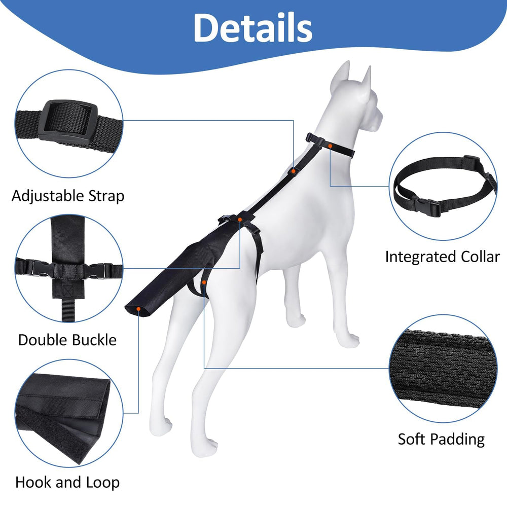 BARKLESS tail end bag with ventilation promotes air flow and cooling comfort.