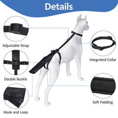 BARKLESS tail end bag with ventilation promotes air flow and cooling comfort.