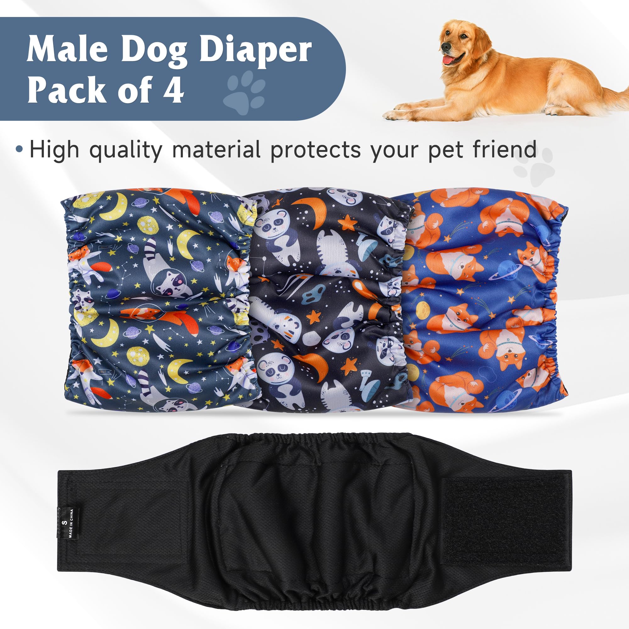 Barklincharm breathable-material dog wrap highlighting skin-friendly comfort and all-day wear