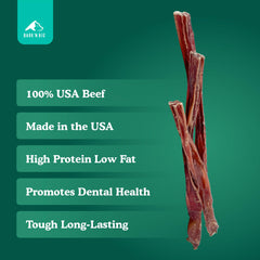 BARK'N BIG single-ingredient beef chew—simple, clean nutrition for dogs
