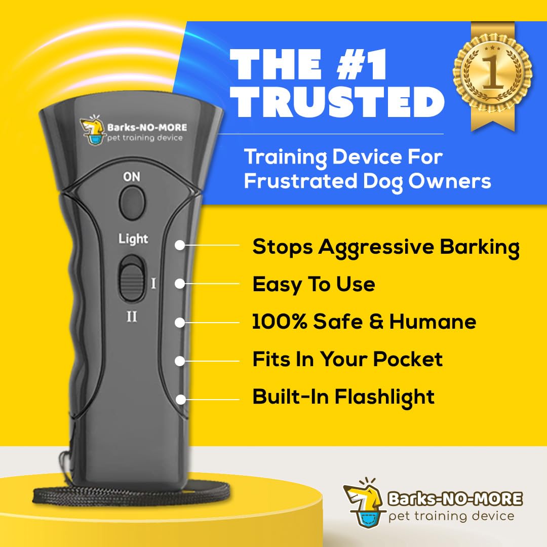 Barks No More battery included unit ready for quick training sessions