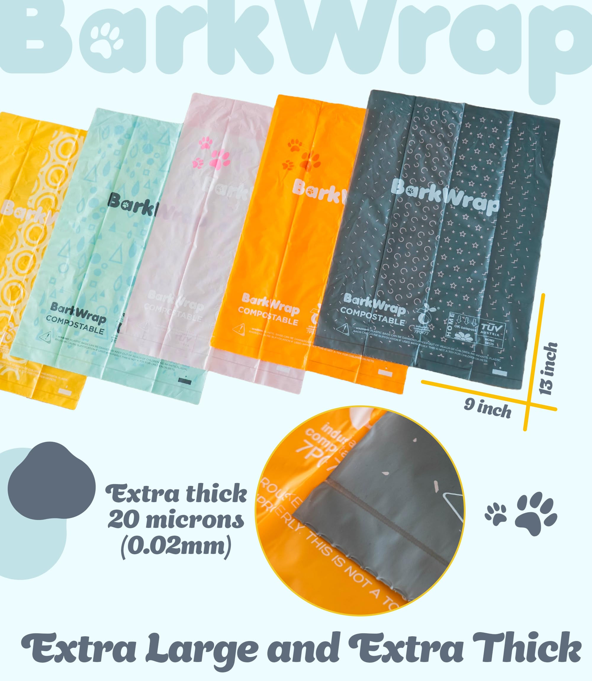BARKWRAP BAG packaging-recycled-materials confirms zero-waste packaging practice.