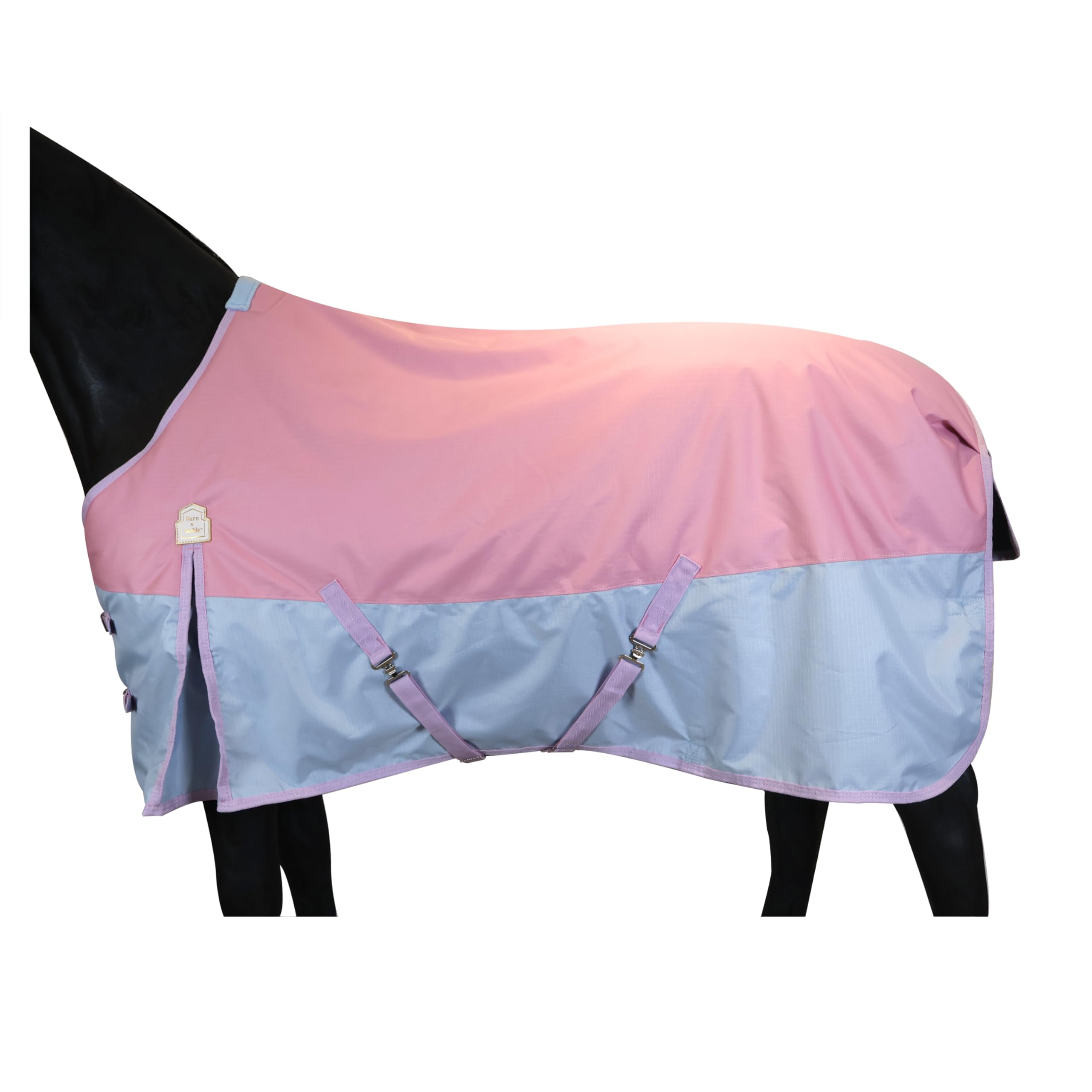 BARN & STABLE blanket front view showing waterproof, breathable winter protection.
