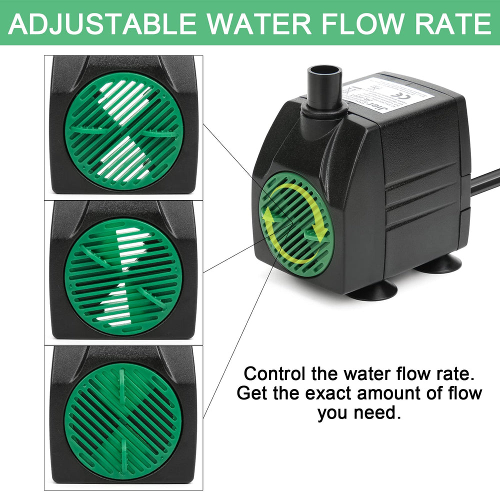 BARST pump with suction cups for secure placement.