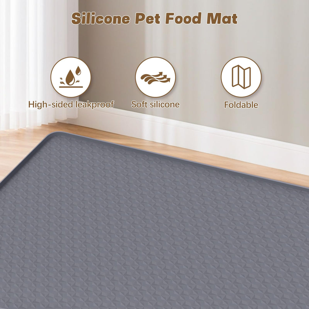 Bartuke non-slip surface of Bartuke mat provides stable footing during meals
