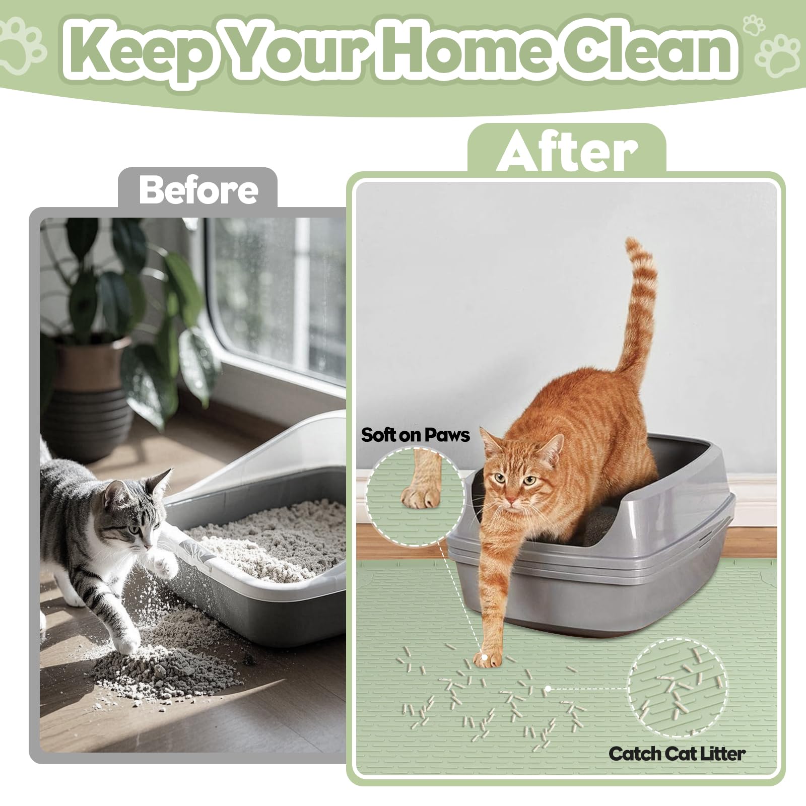 Bartuke silicone-textured surface close-up highlights paw-friendly, durable material.