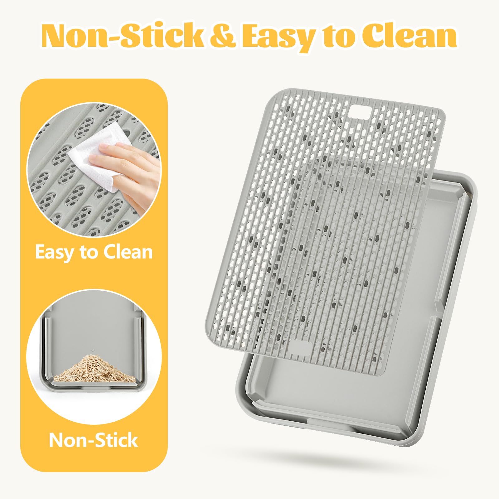 Bartuke cat step provides a flat surface suitable for kittens and elderly cats.