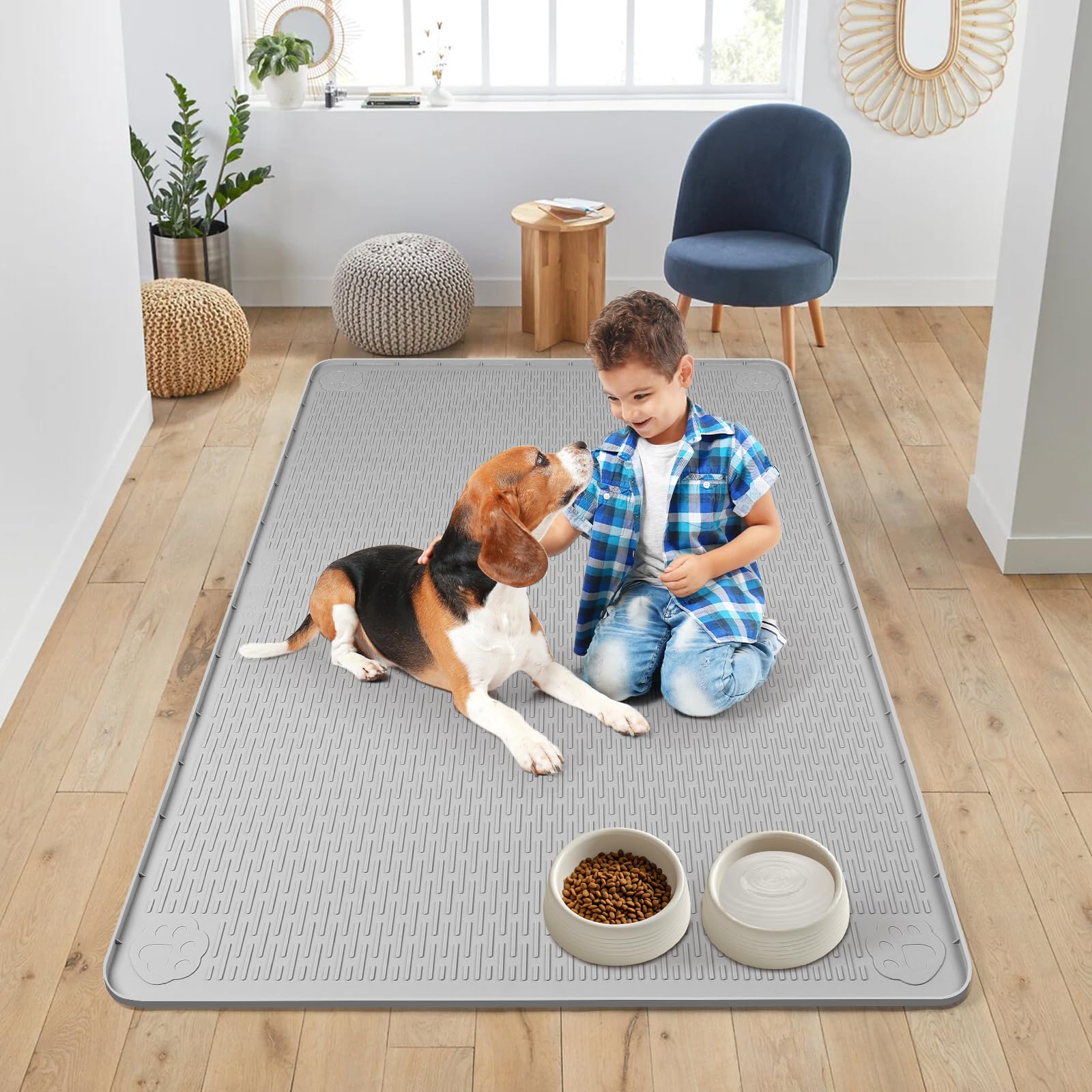 Bartuke multi-pet mat suits households with several pets.