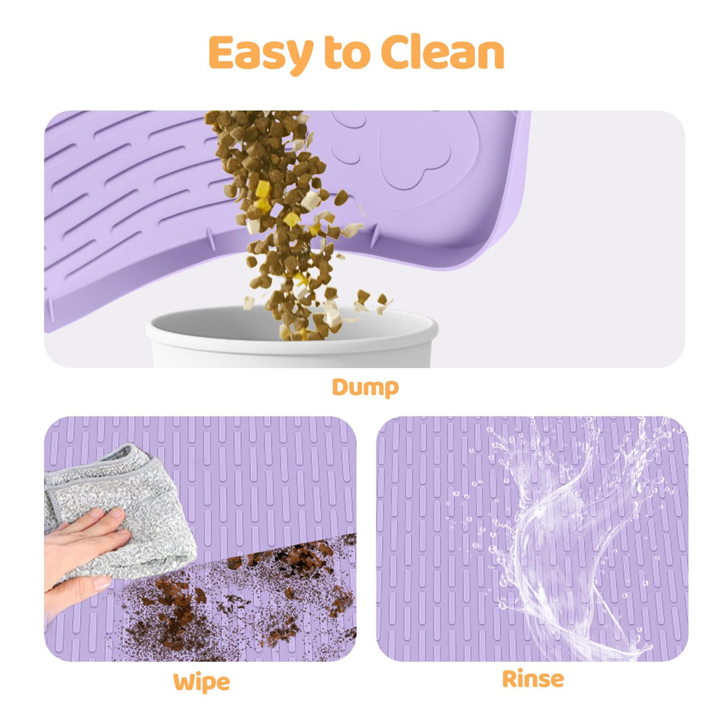Bartuke dog water fountain-compatible mat supports clean, contained setups.