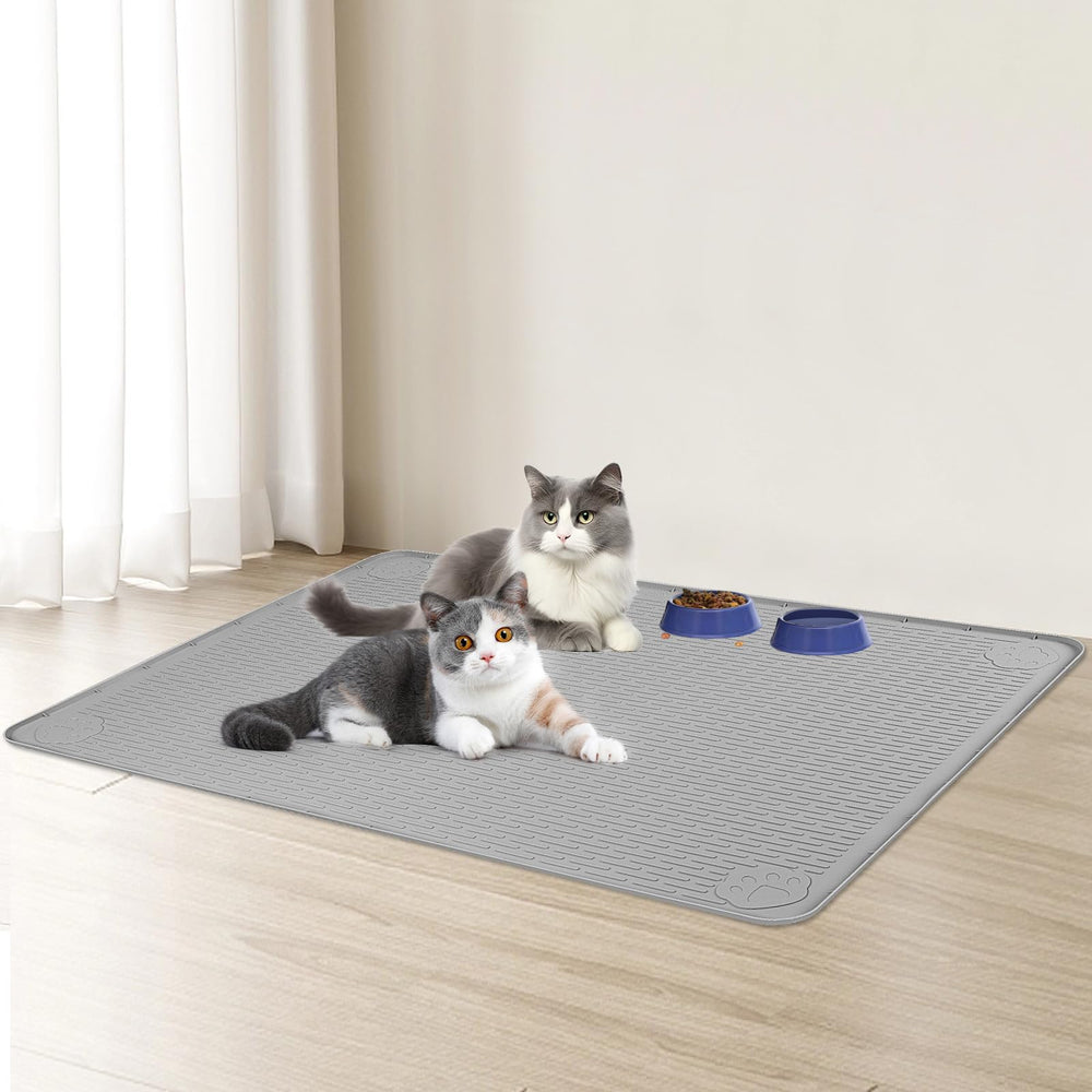 Bartuke large silicone mat is easy to clean and quick-drying.