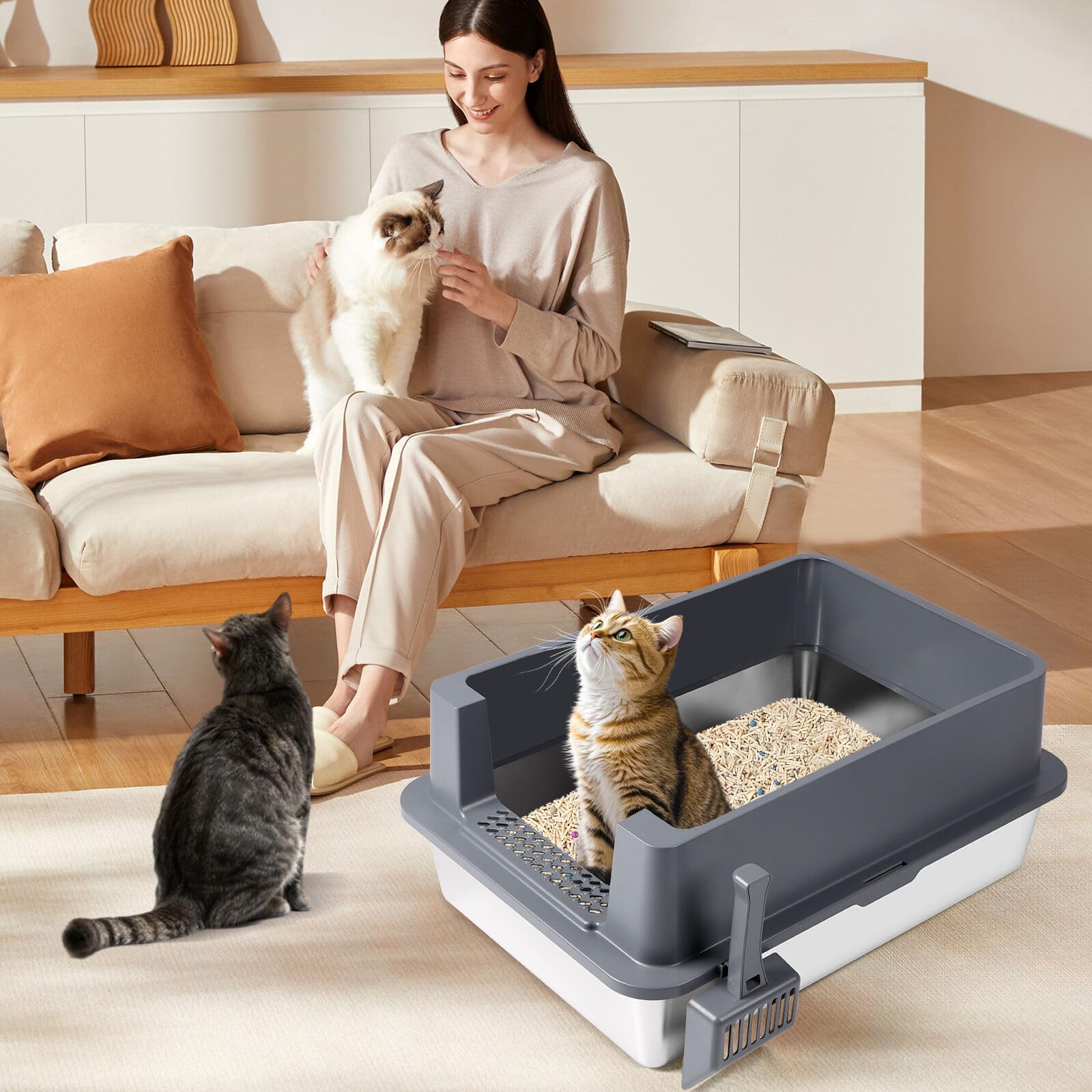 Bartuke XXXL in a multi-cat setup suitable for large cats