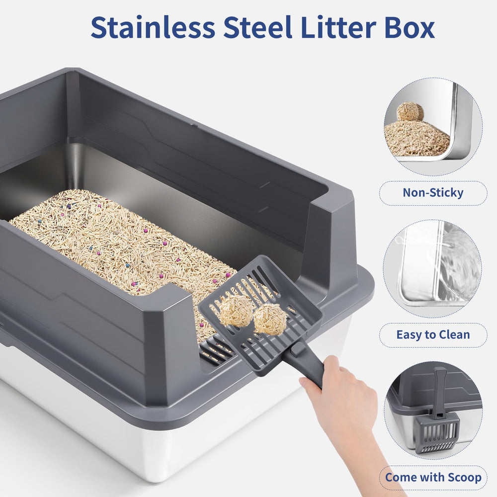 Bartuke XXXL scoop holder included for convenient litter cleanup.